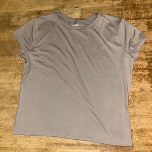 Hollister Light Gray Short Sleeve Tee